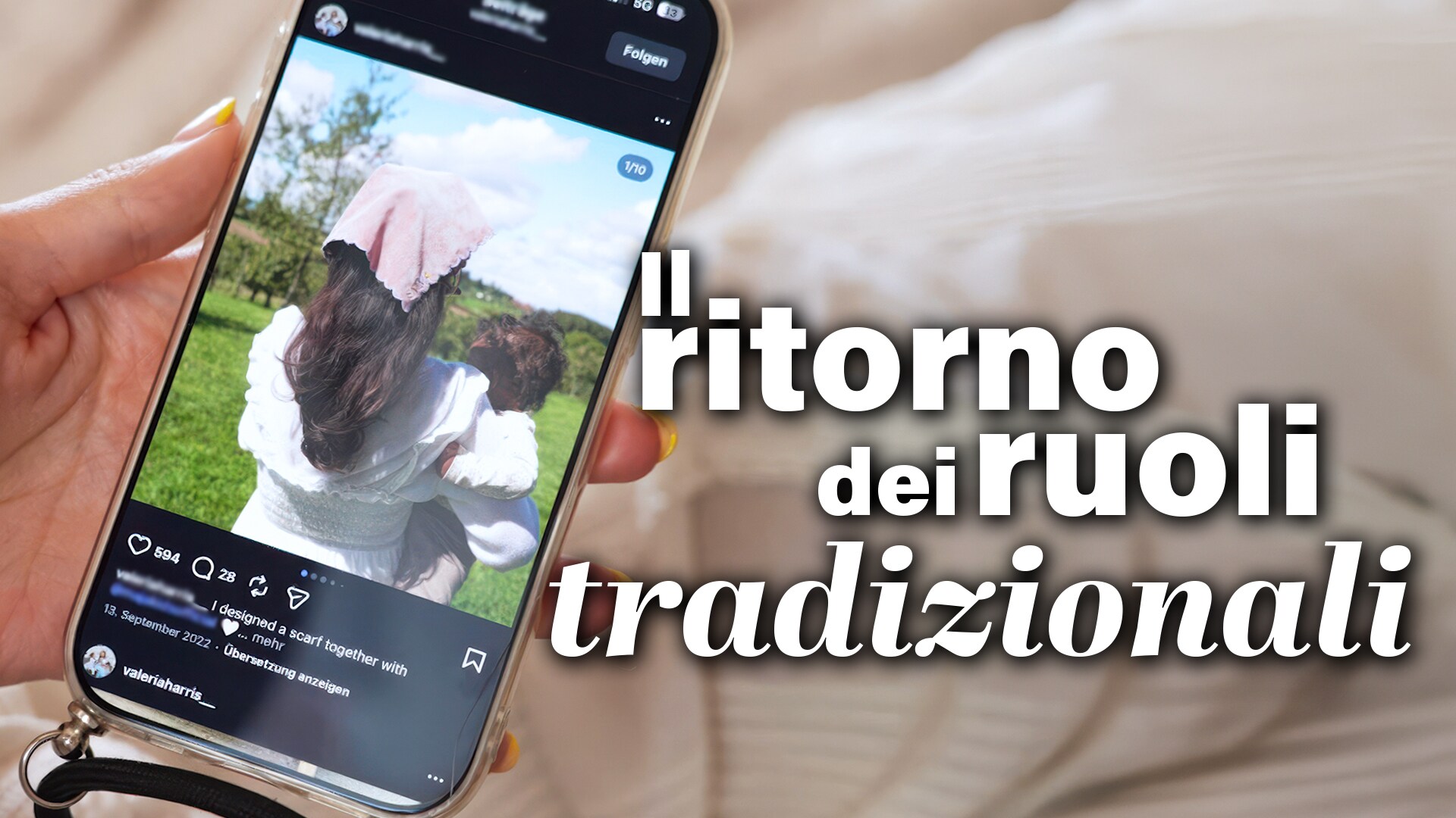 Il ritorno dei ruoli tradizionali