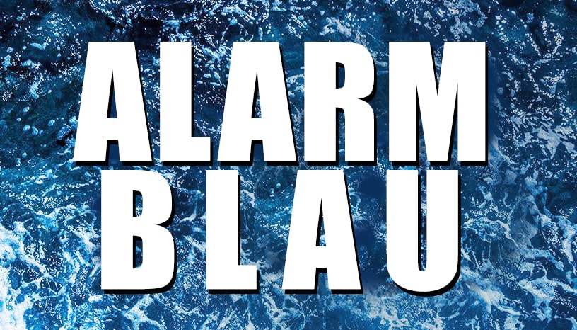 Alarm blau