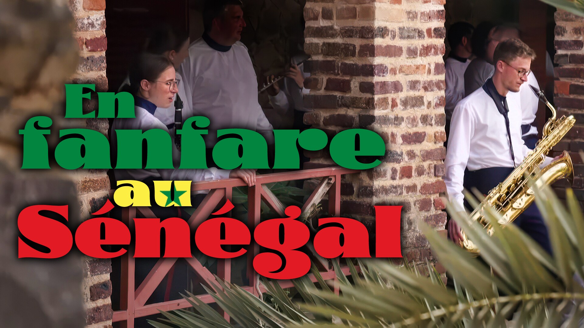 En fanfare au Sénégal