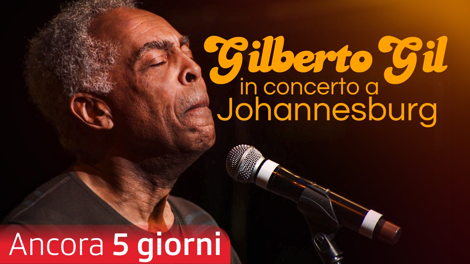 Gilberto Gill in concerto a Johannesburg