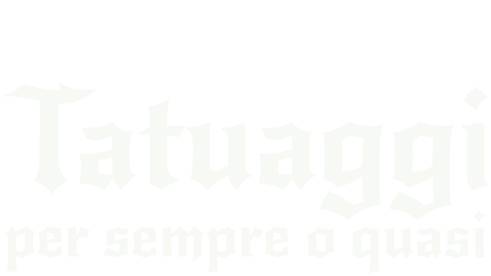 Tatuaggi, per sempre o quasi