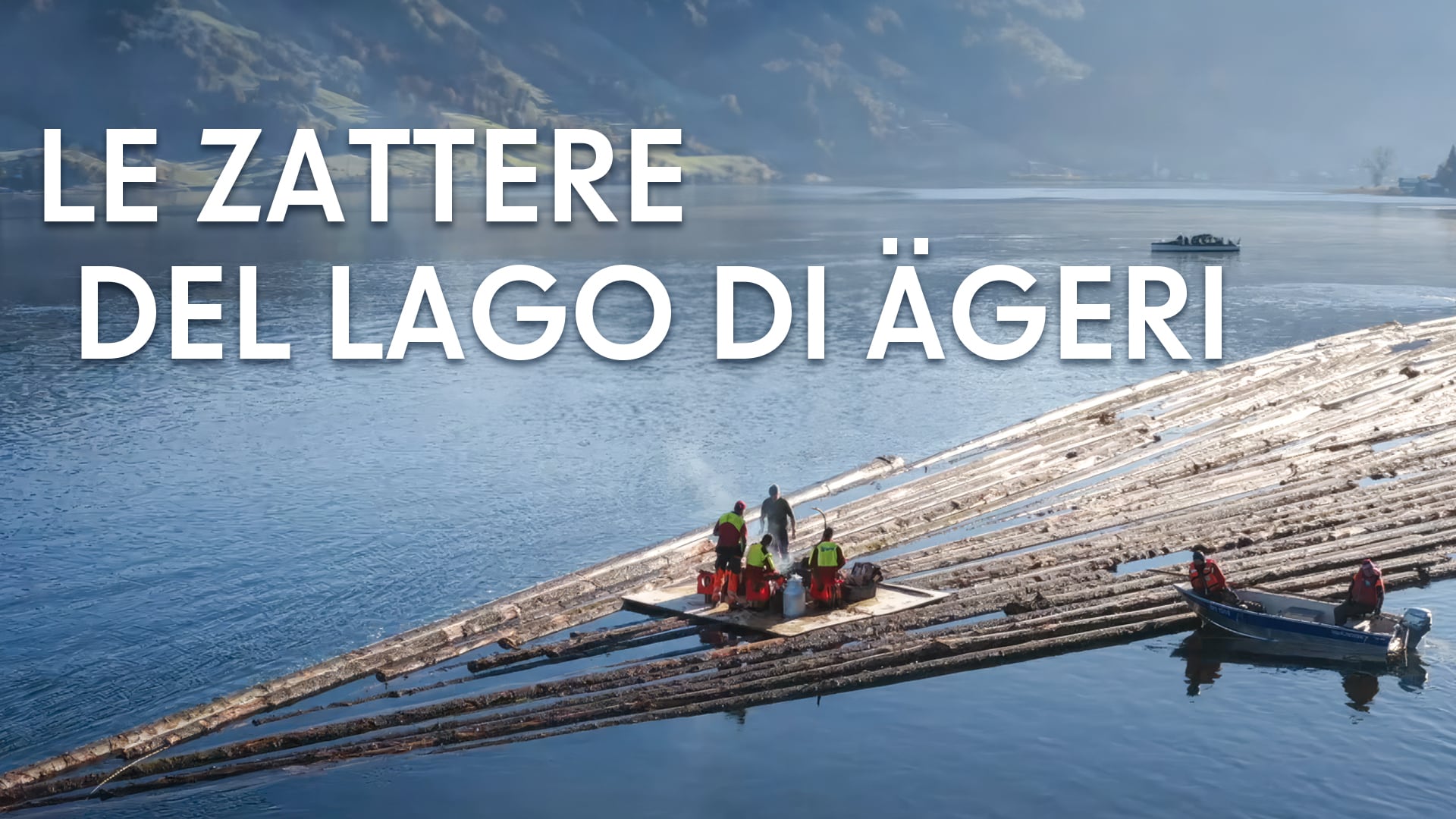 Le zattere del lago di Ägeri