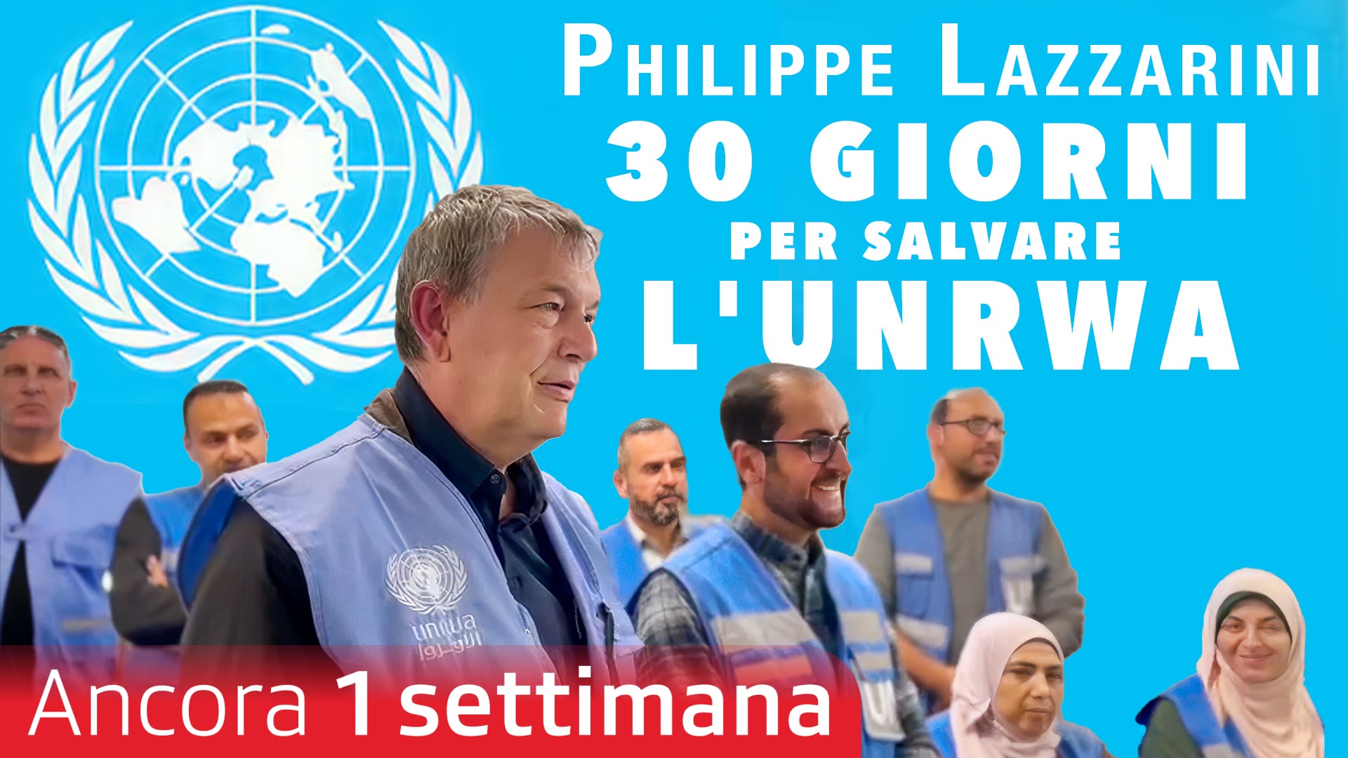 Philippe Lazzarini, 30 giorni per salvare l'UNRWA