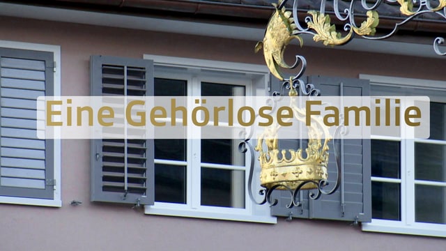 Eine Gehörlose Familie