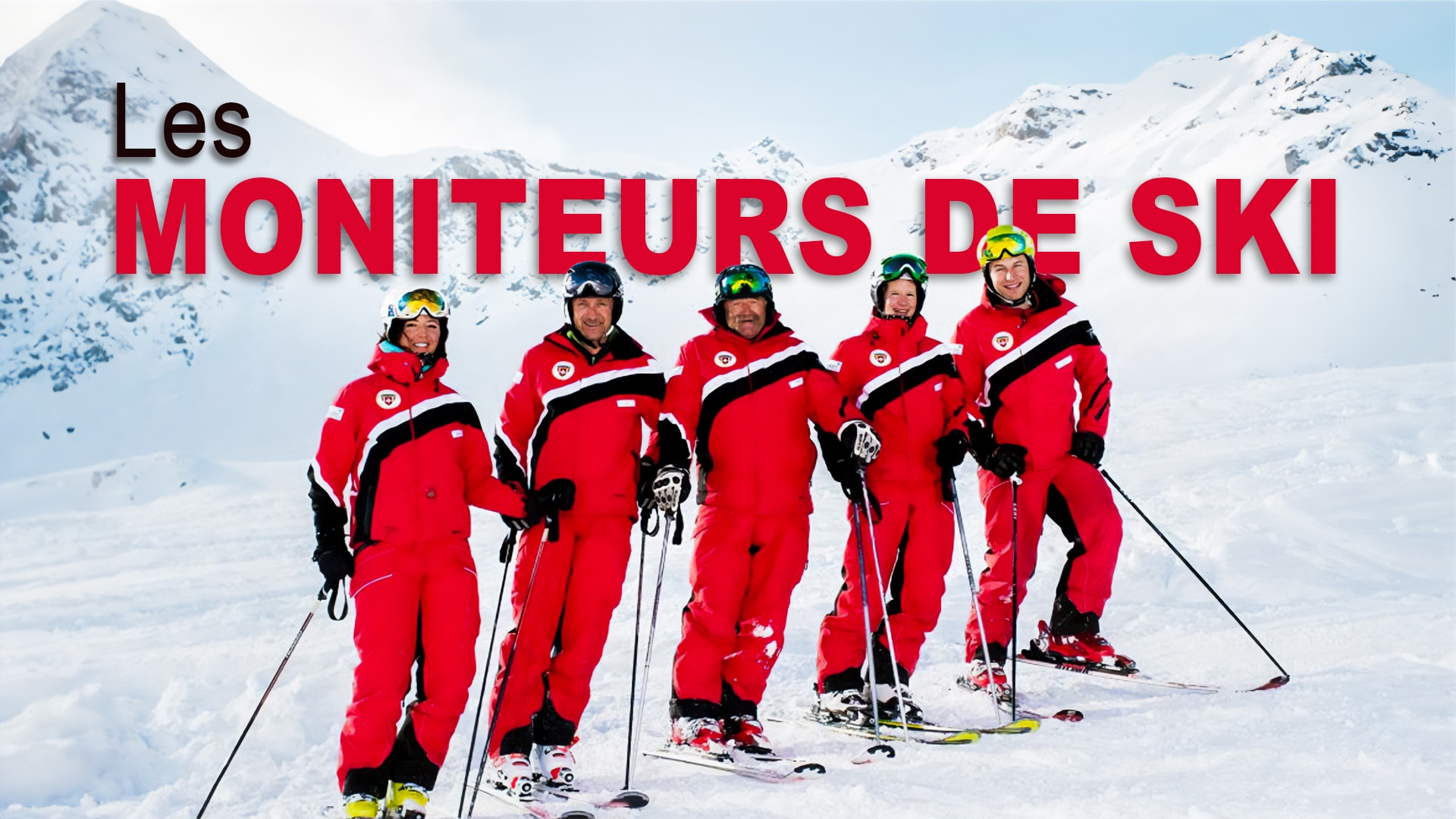 Les moniteurs de ski