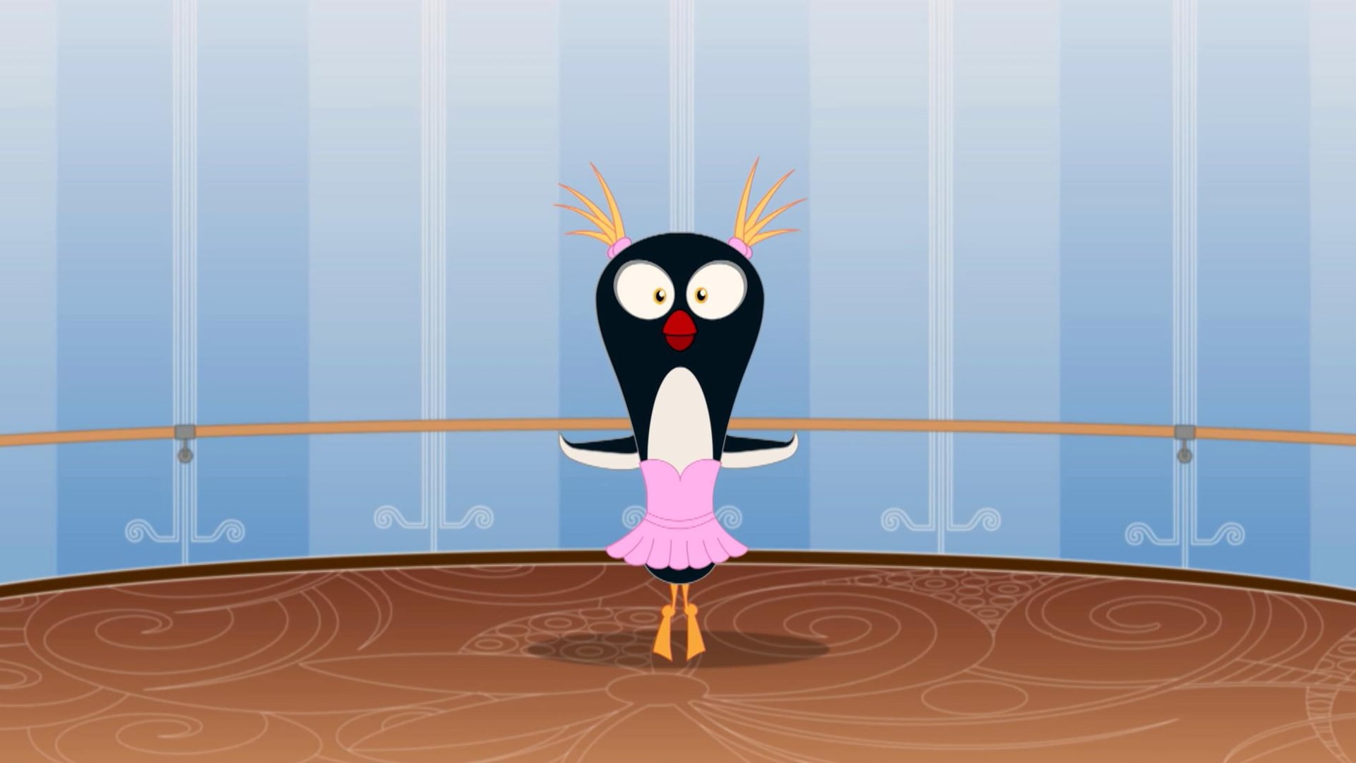 Der tanzende Pinguin