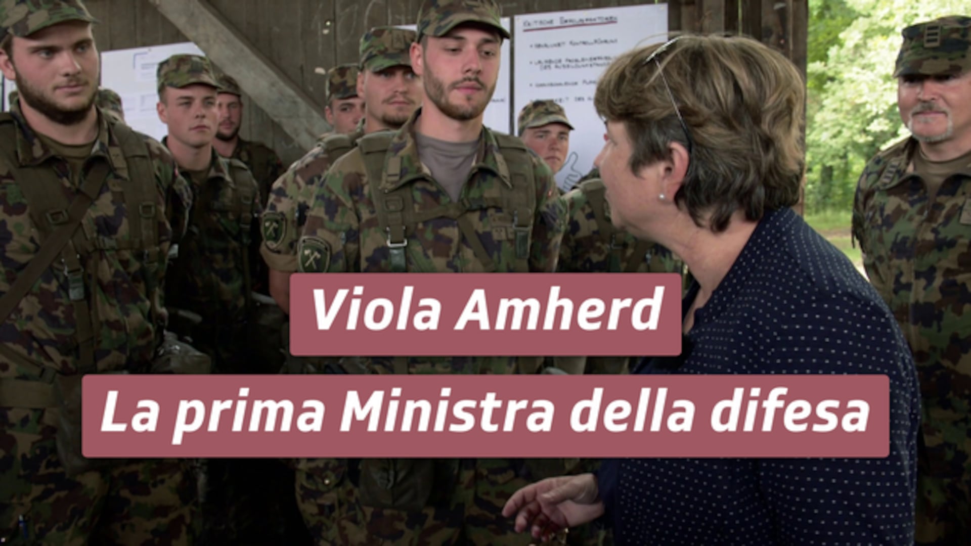Viola Amherd – La prima Ministra della difesa