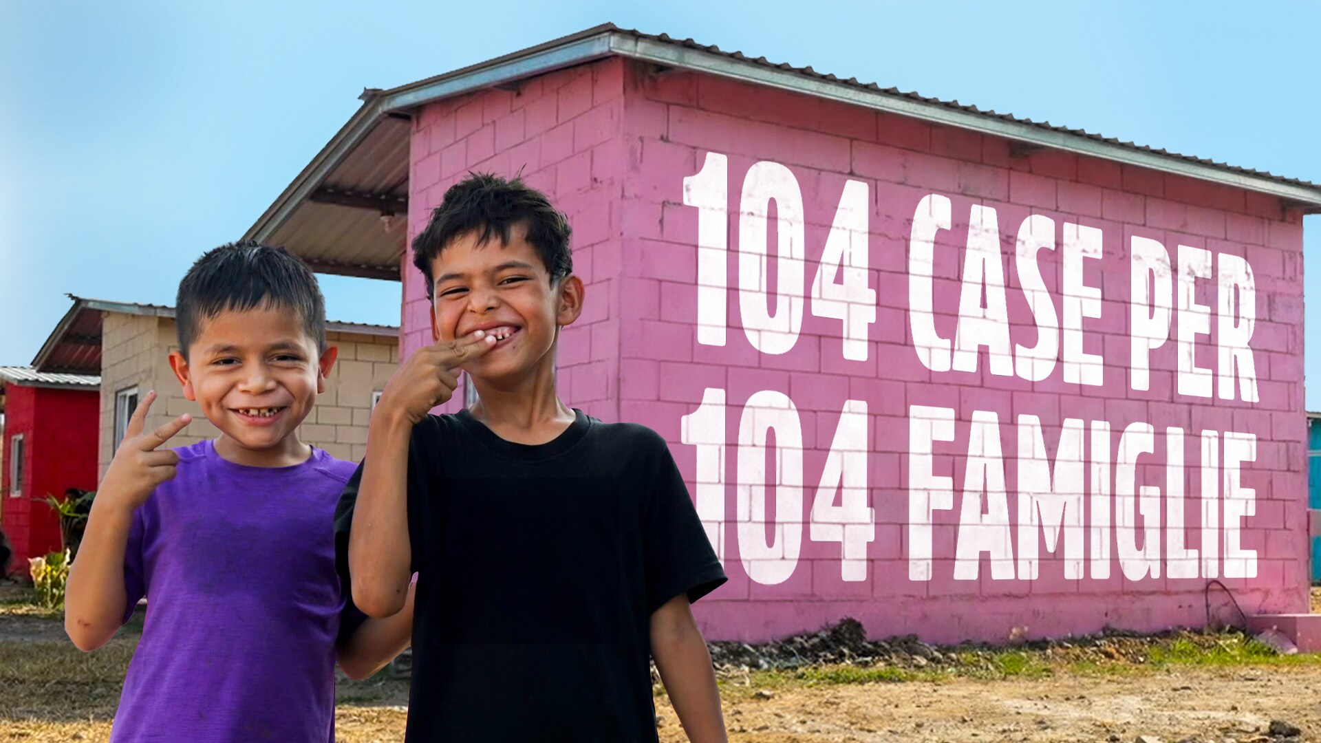 104 case per 104 famiglie