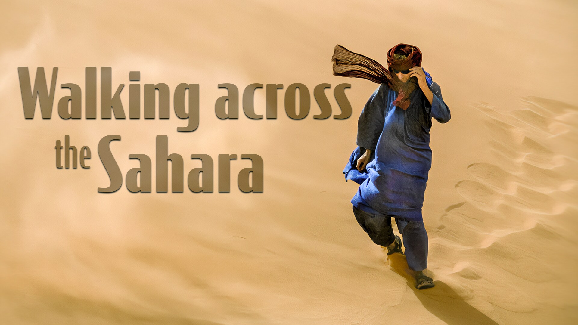 Walking across the Sahara