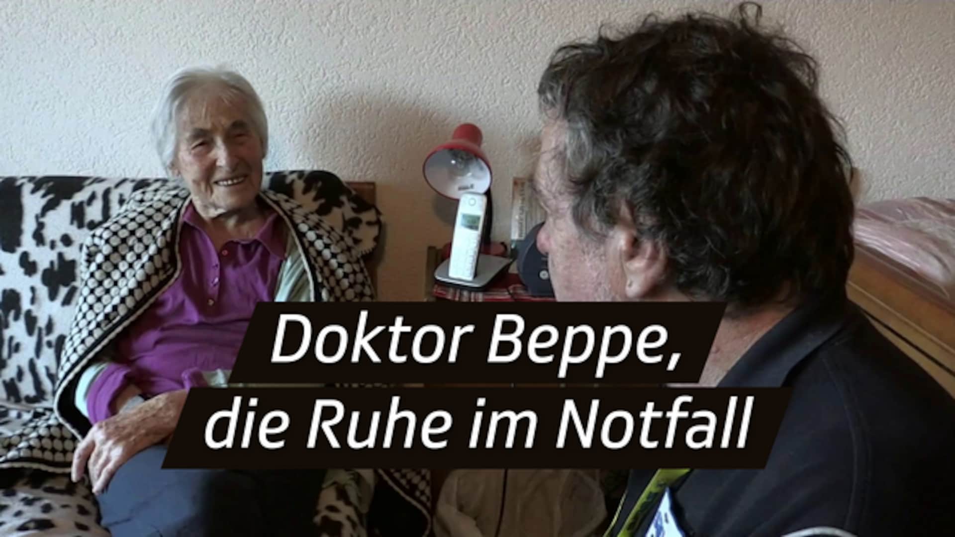 Doktor Beppe, die Ruhe im Notfall