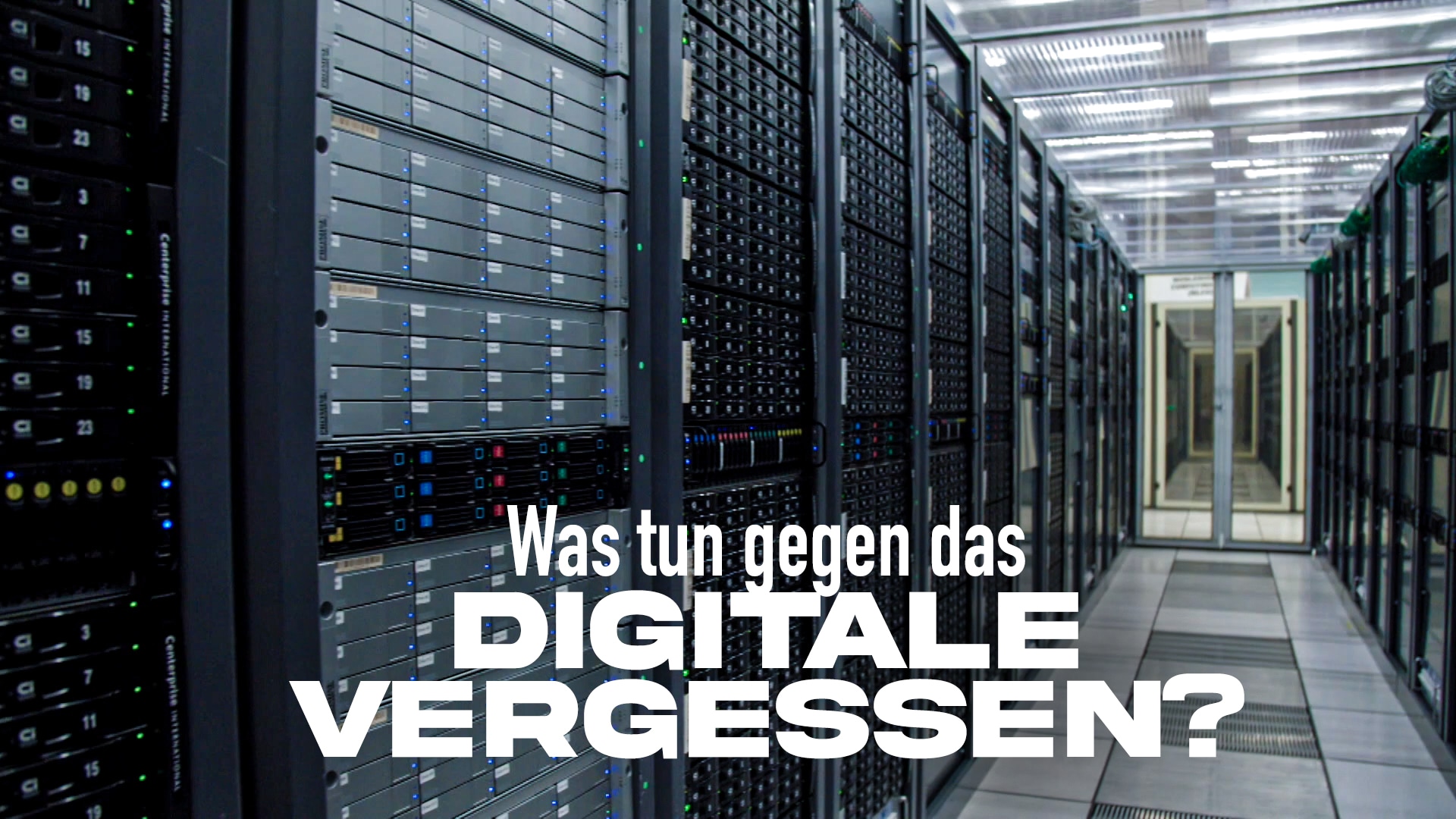 Was tun gegen das digitale Vergessen?