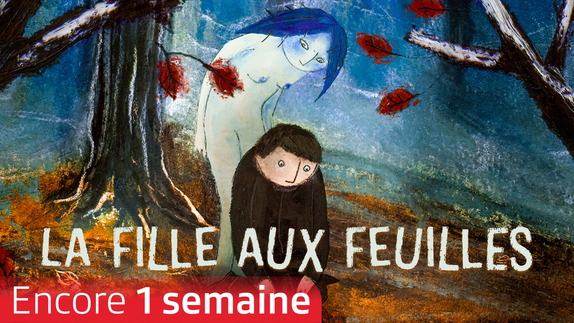 La fille aux feuilles