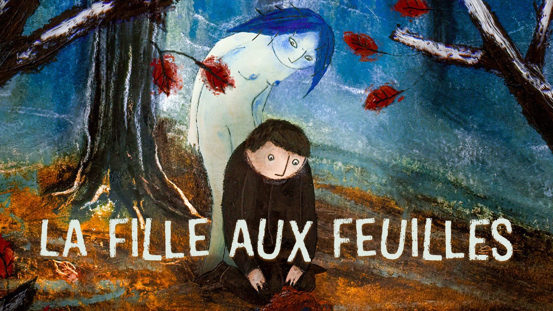 La fille aux feuilles