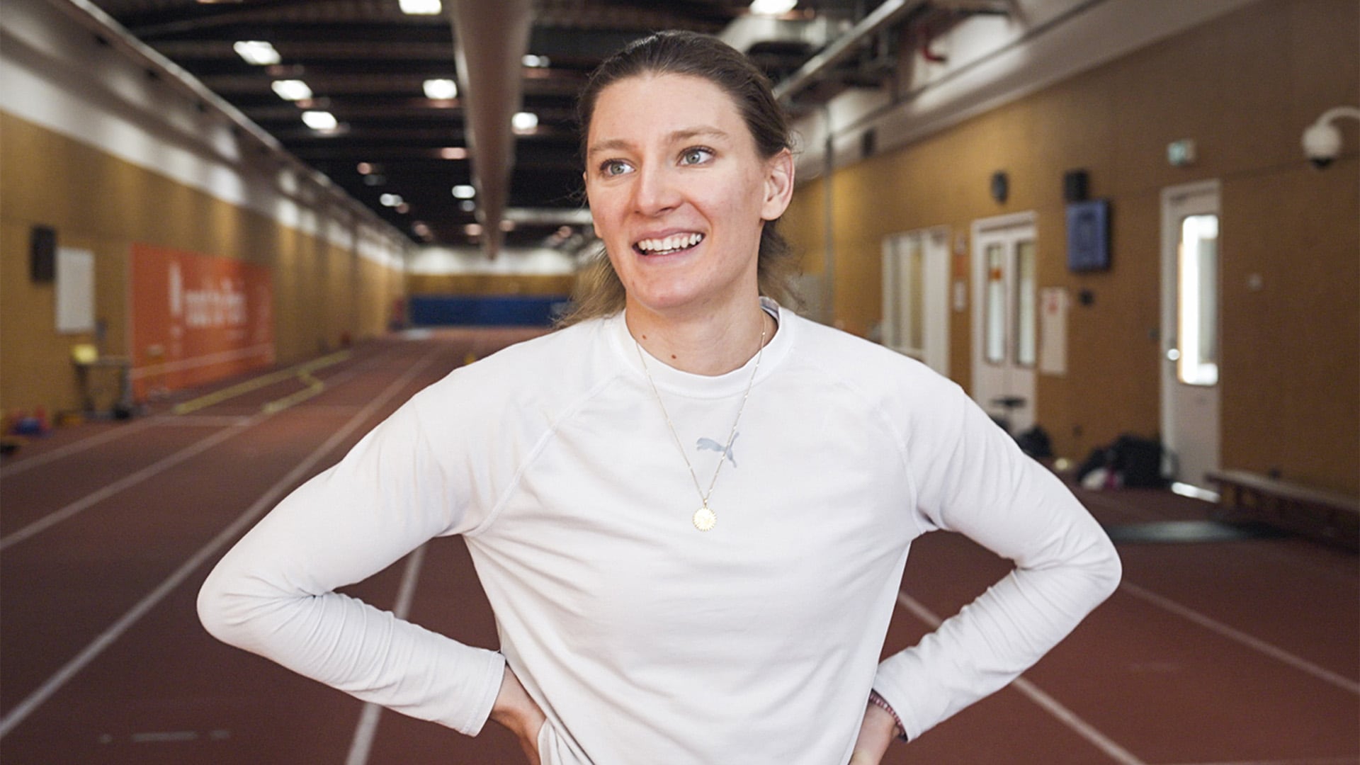 Mit der 4x100-Meter-Staffel der Frauen