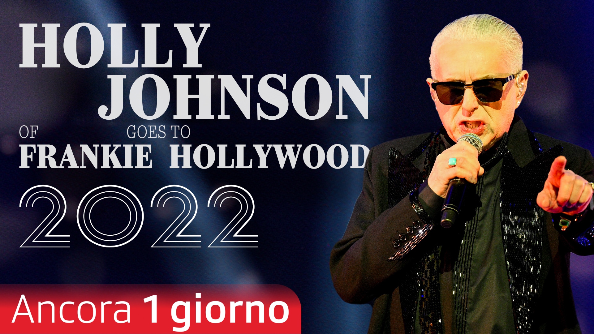 Holly Johnson of Frankie Goes to Hollywood