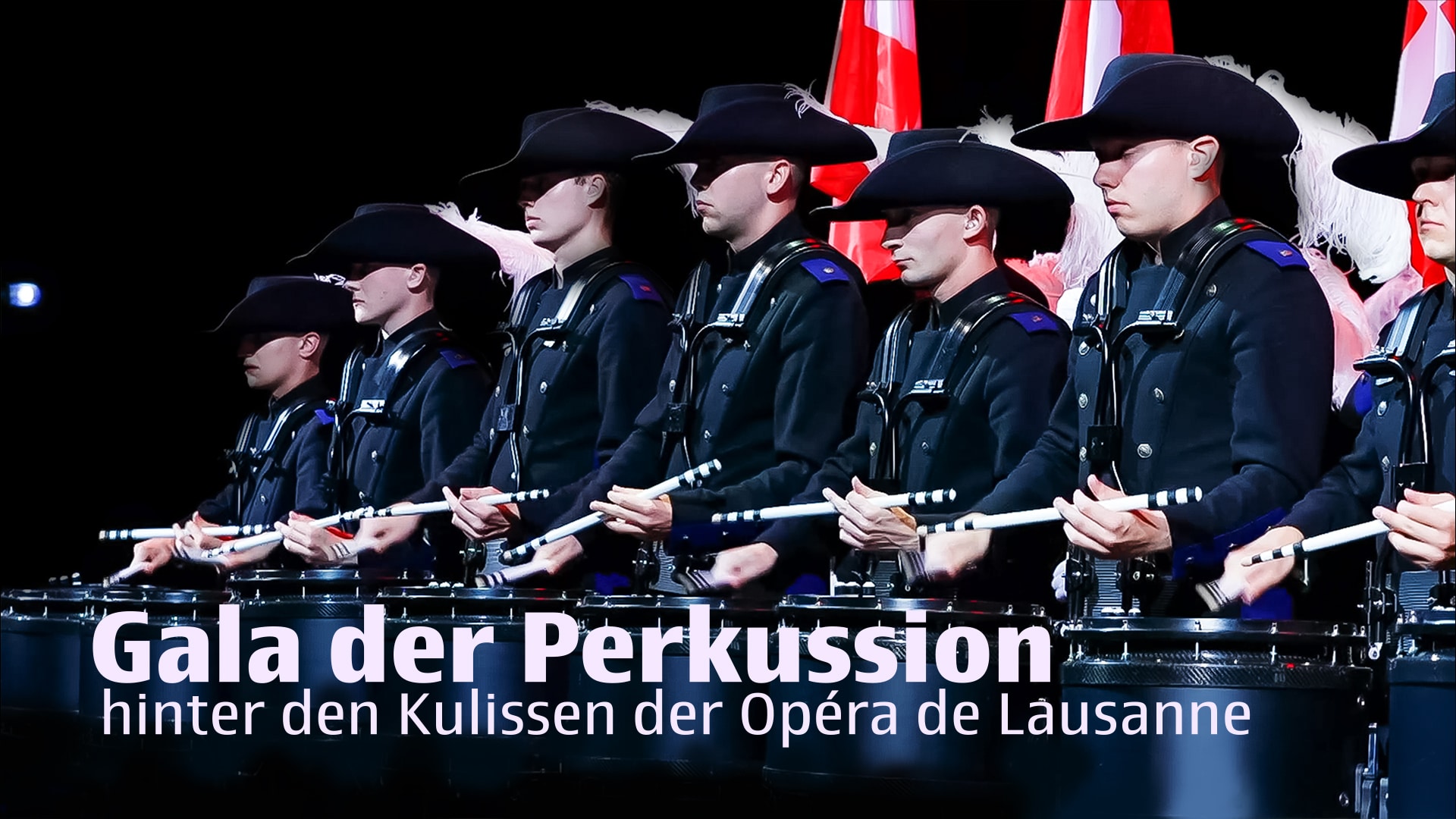 Gala der Perkussion, hinter den Kulissen der Opéra de Lausanne