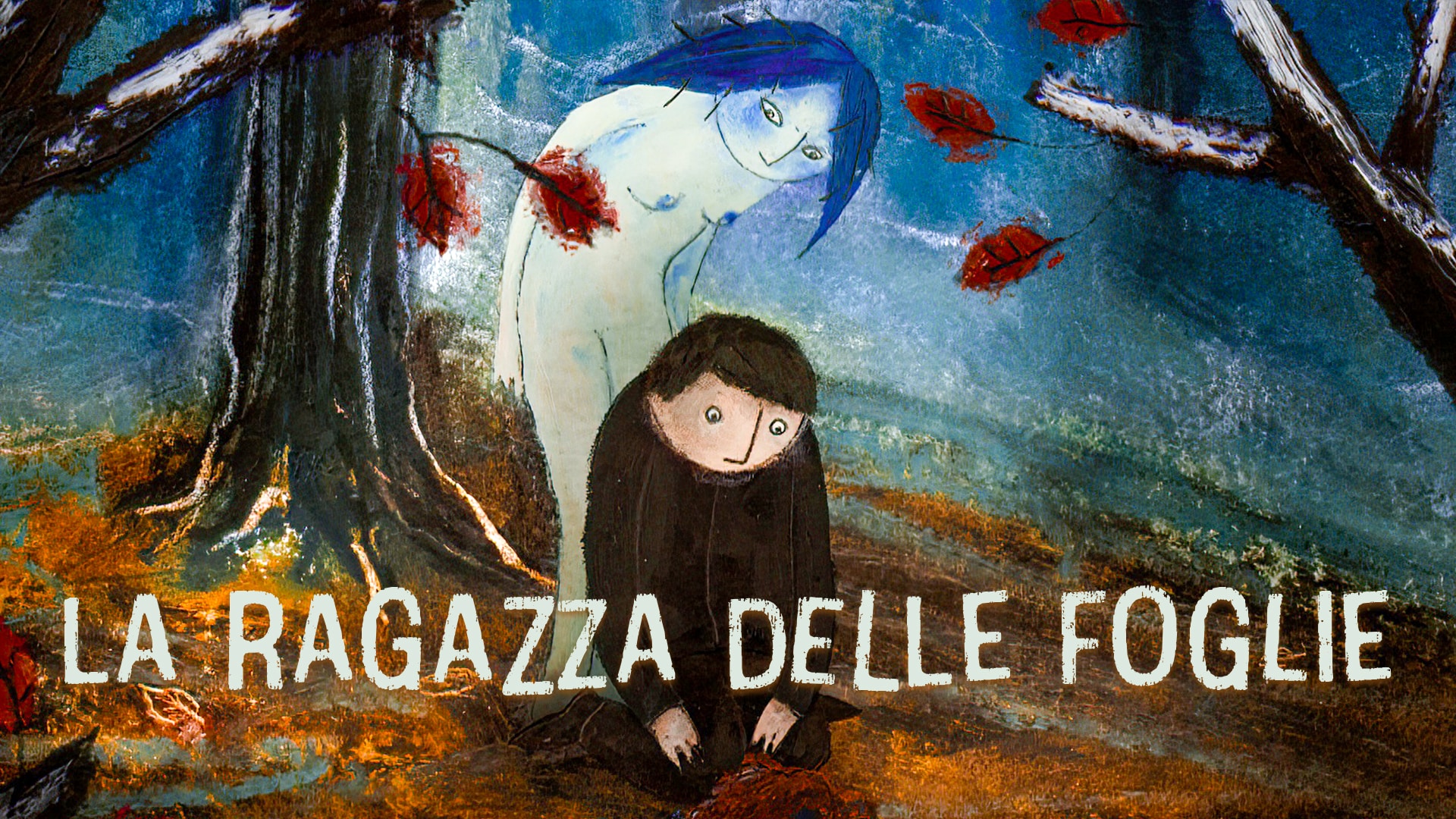 La ragazza delle foglie