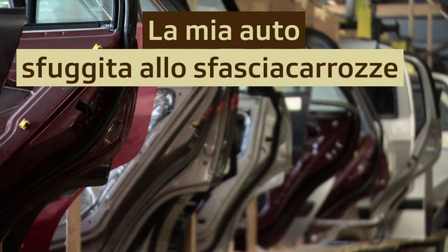 La mia auto sfuggita allo sfasciacarrozze