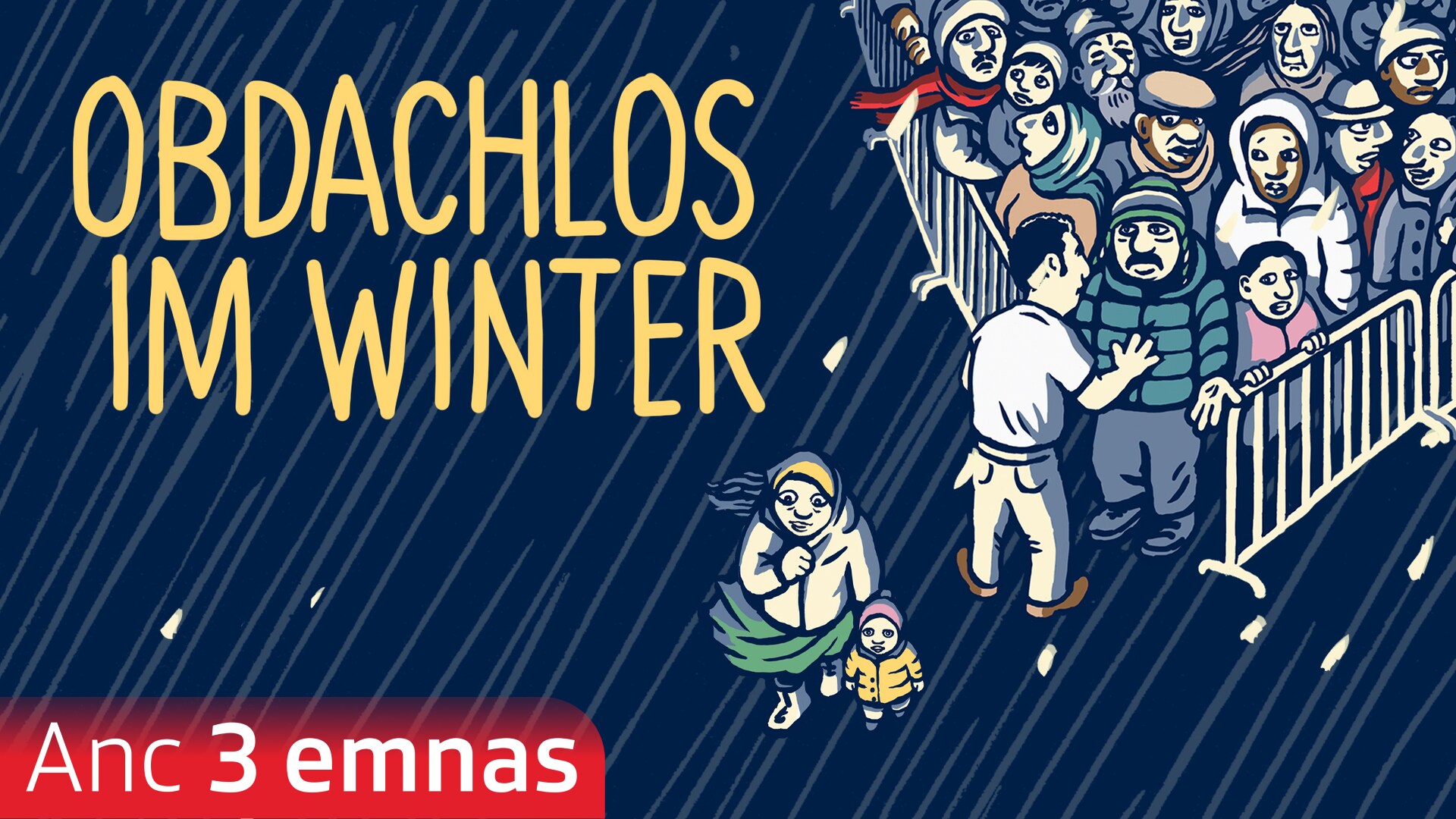Obdachlos im Winter