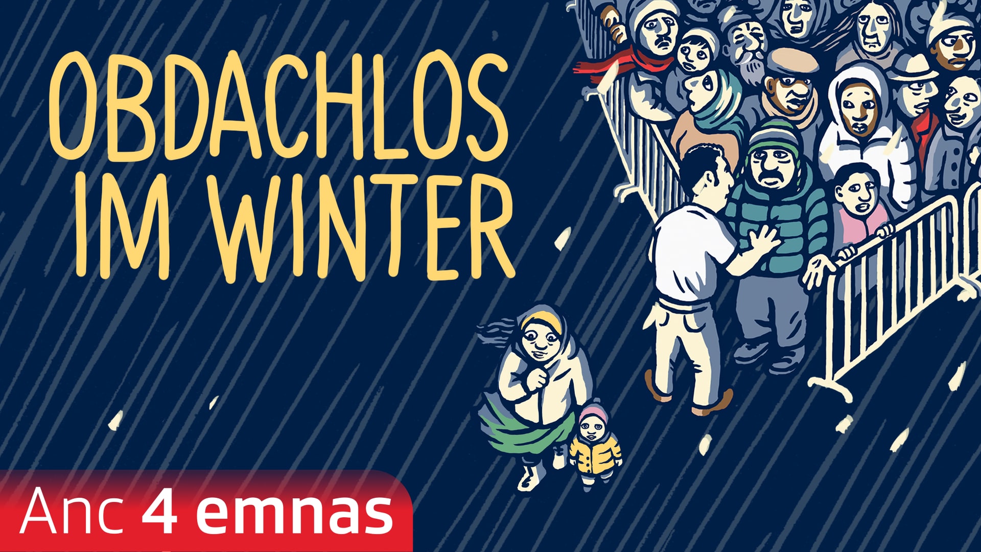 Obdachlos im Winter