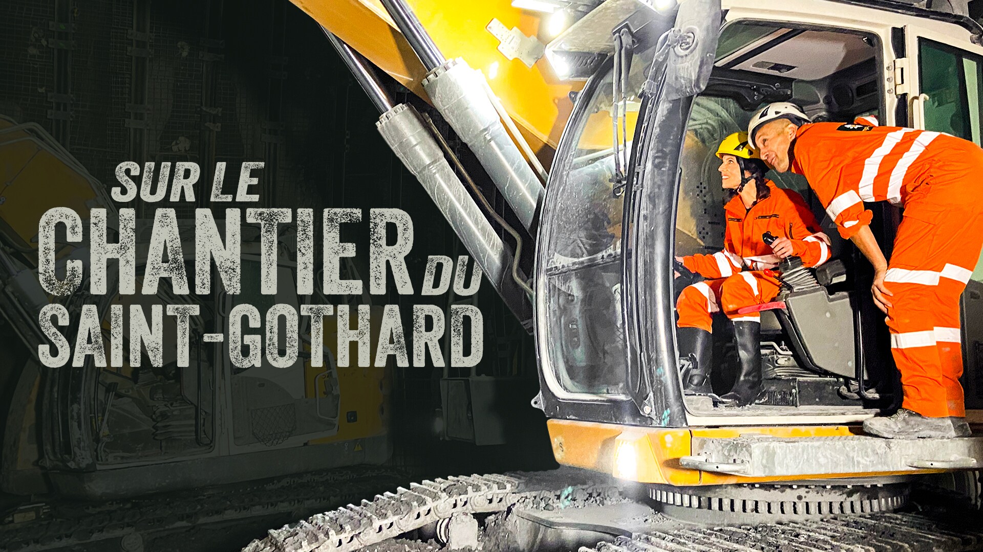 Sur le chantier du Gothard
