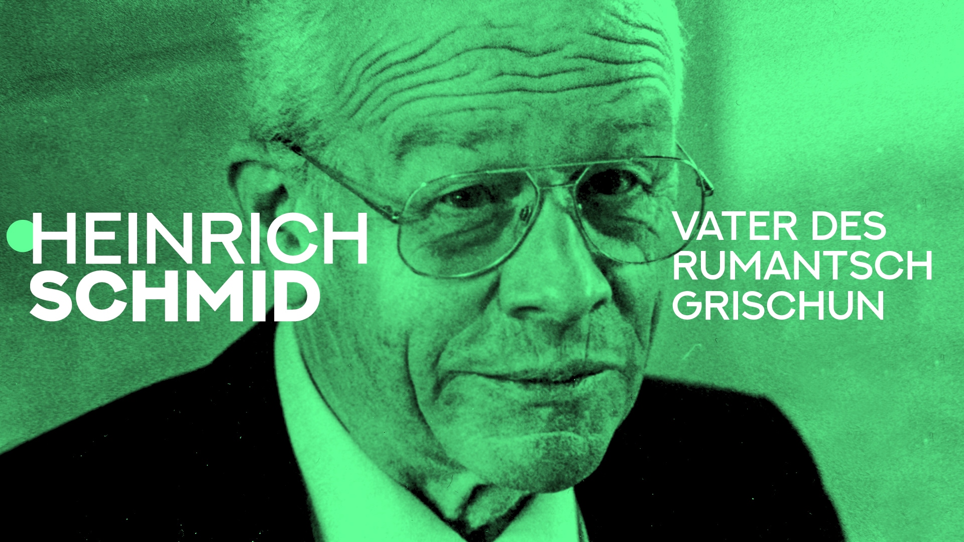 Heinrich Schmid: Vater des Rumantsch Grischun