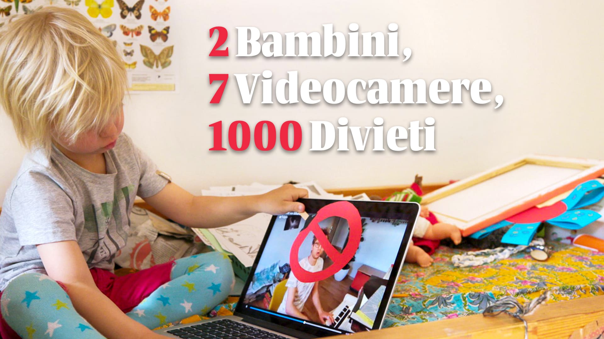 2 bambini – 7 videocamere – 1000 divieti