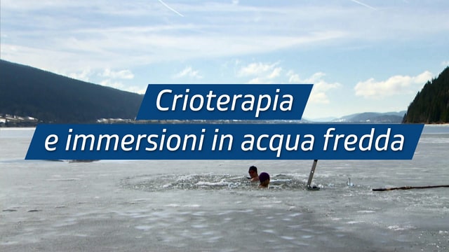 Crioterapia e immersioni in acqua fredda