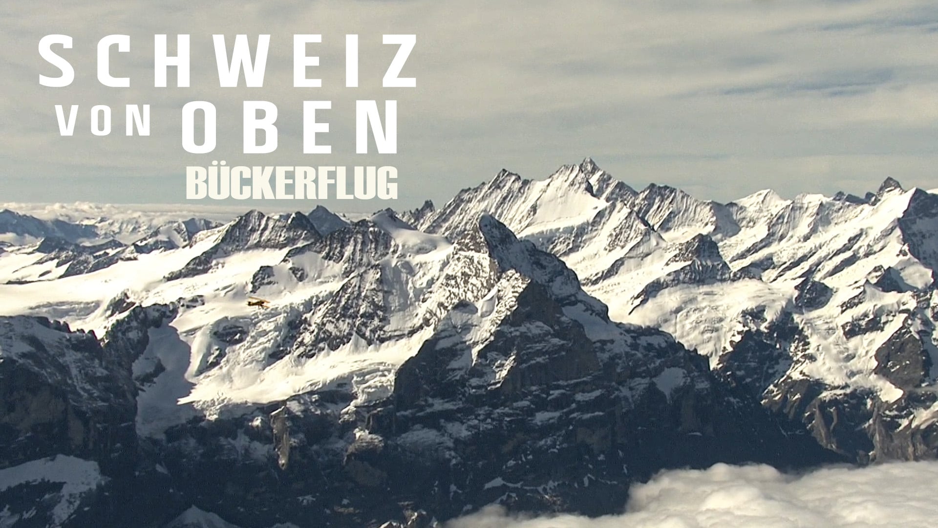 Schweiz von oben - Bückerflug