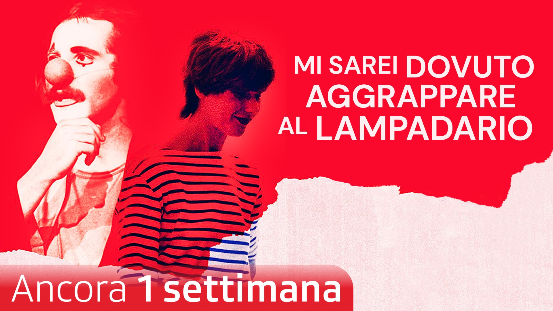 Mi sarei dovuto aggrappare al lampadario