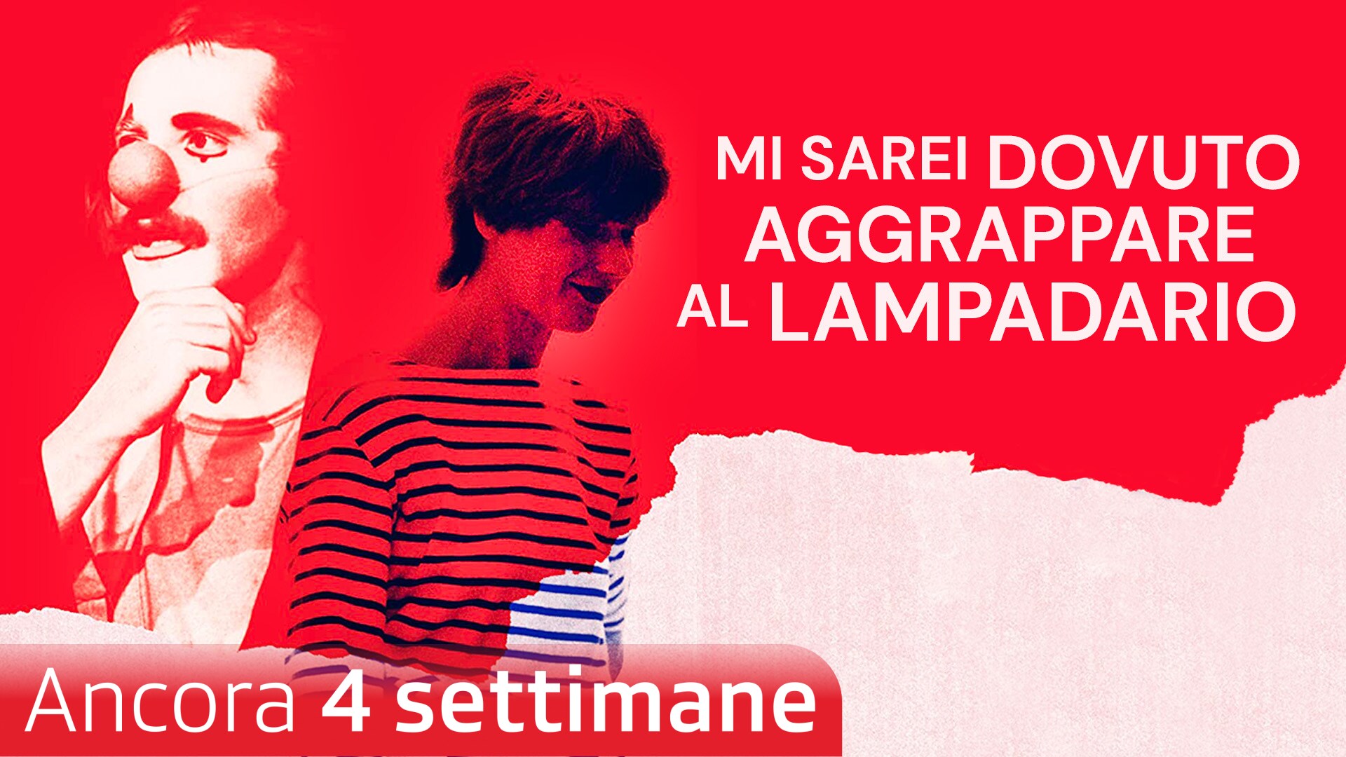 Mi sarei dovuto aggrappare al lampadario
