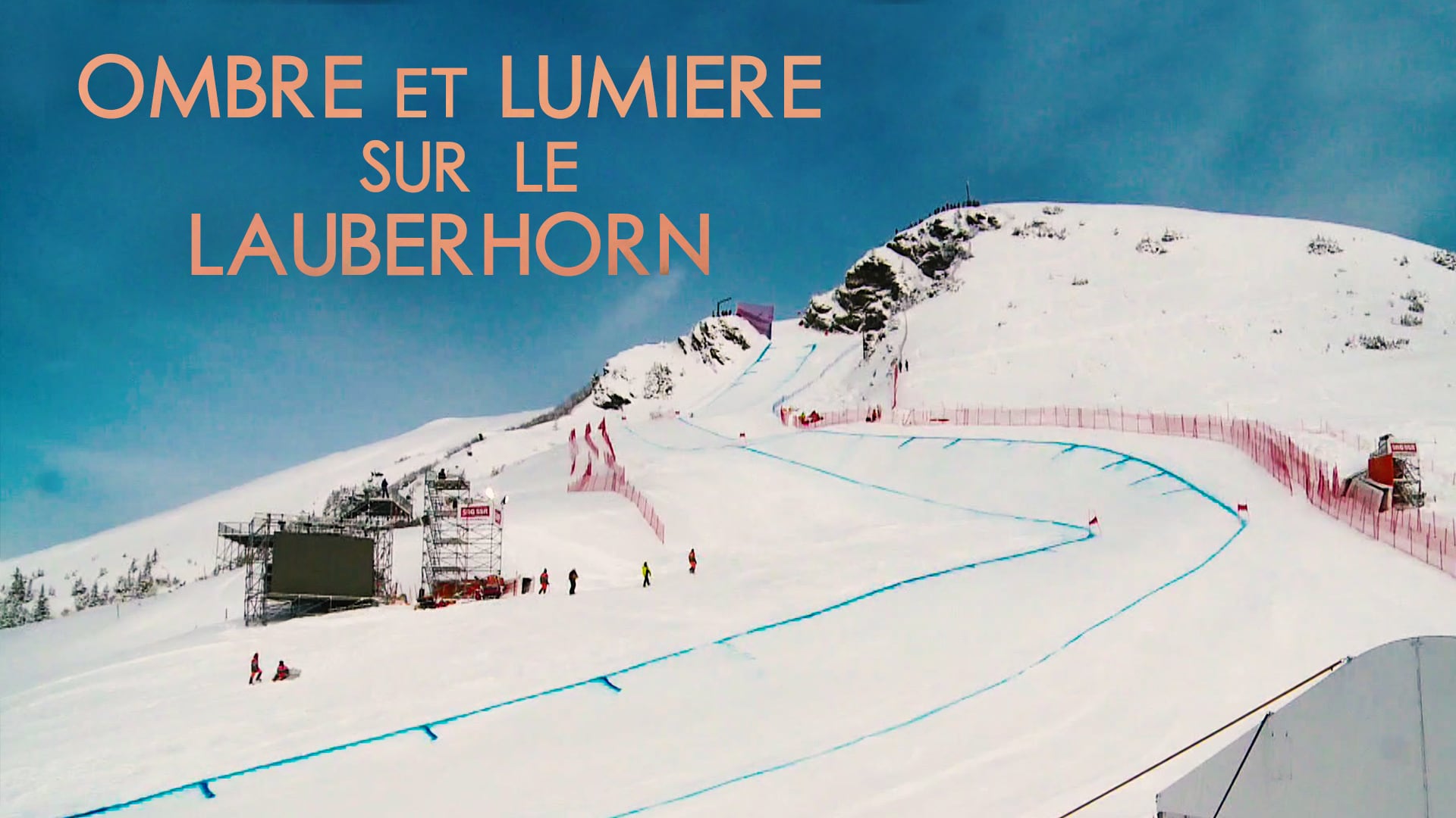 Ombre et lumière sur le Lauberhorn