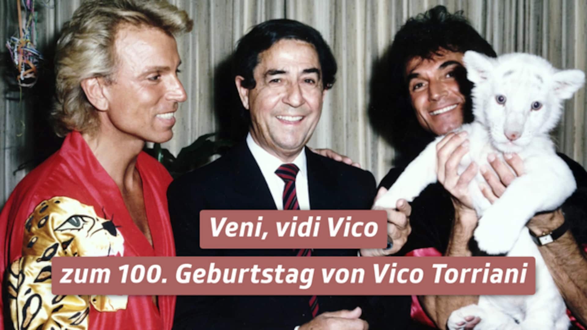 Veni, vidi Vico – zum 100. Geburtstag von Vico Torriani