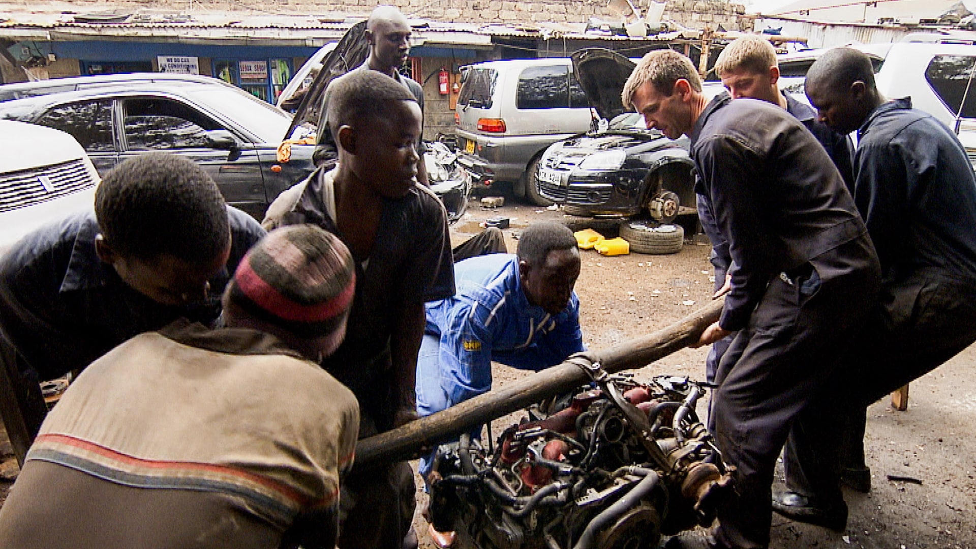 Lastwagenmechaniker, Kenia