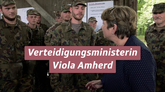 Viola Amherd – Unterwegs mit der Verteidigungsministerin