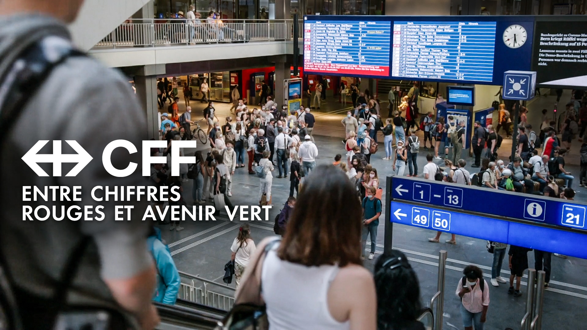 Les CFF : entre chiffres rouges et un avenir vert 