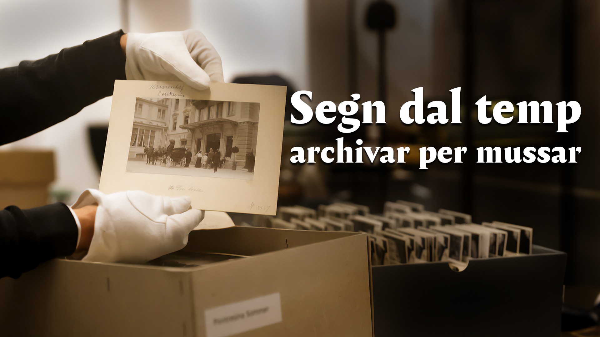 Segns dal temp – archivar per mussar