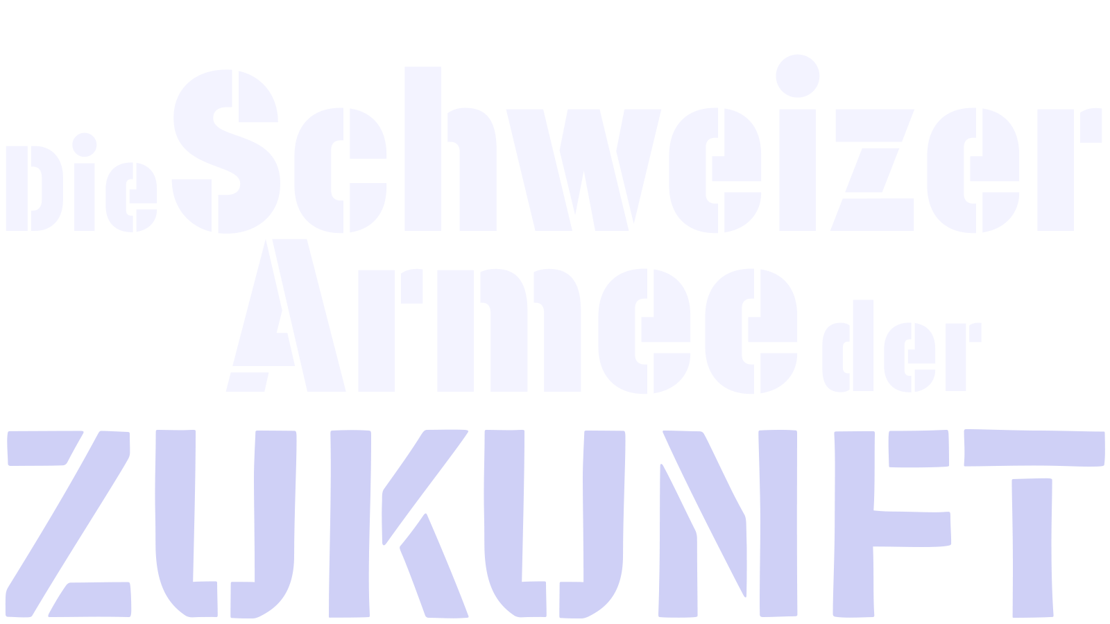 Die Schweizer Armee der Zukunft