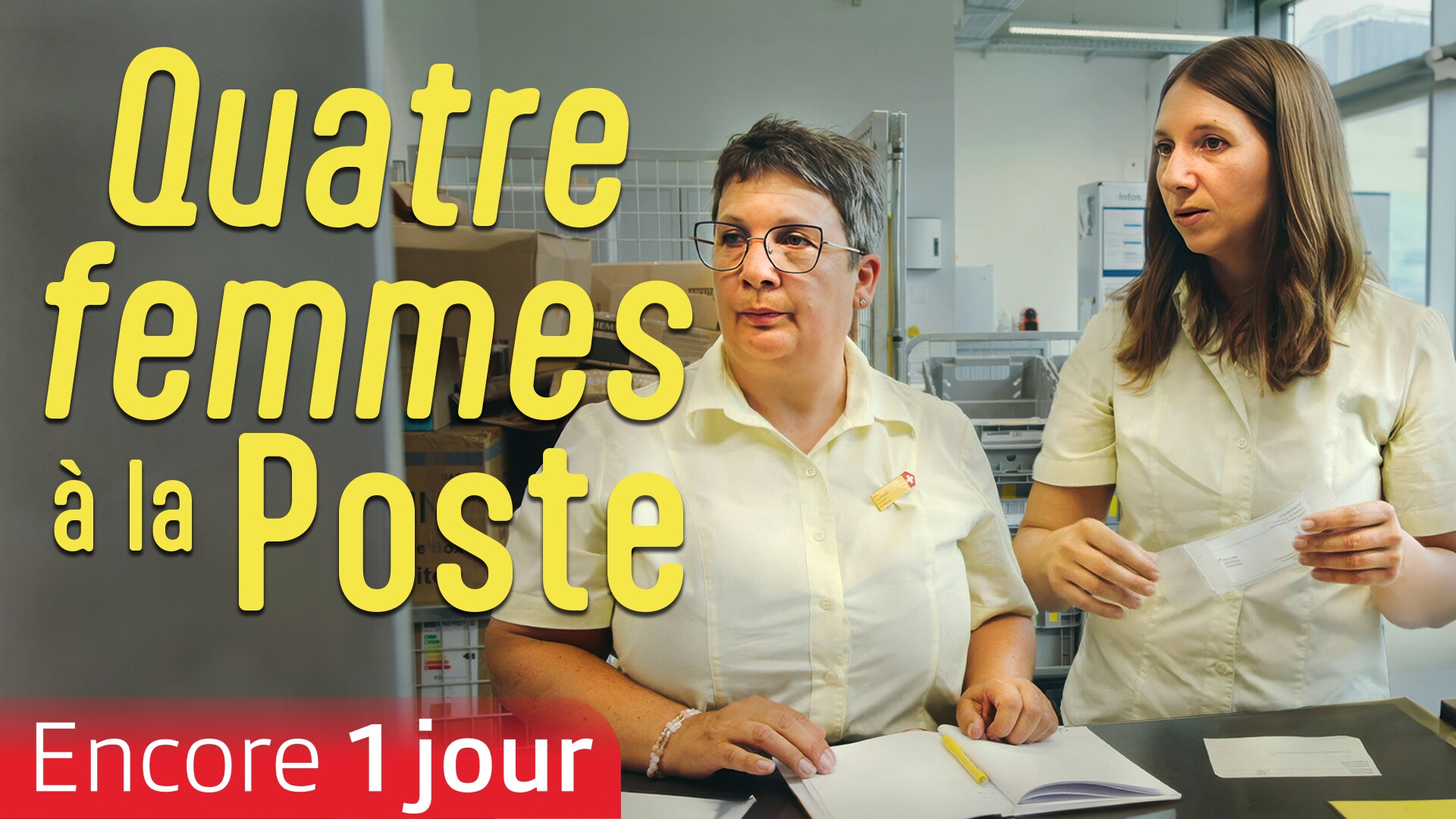 Quatre femmes au service de la poste