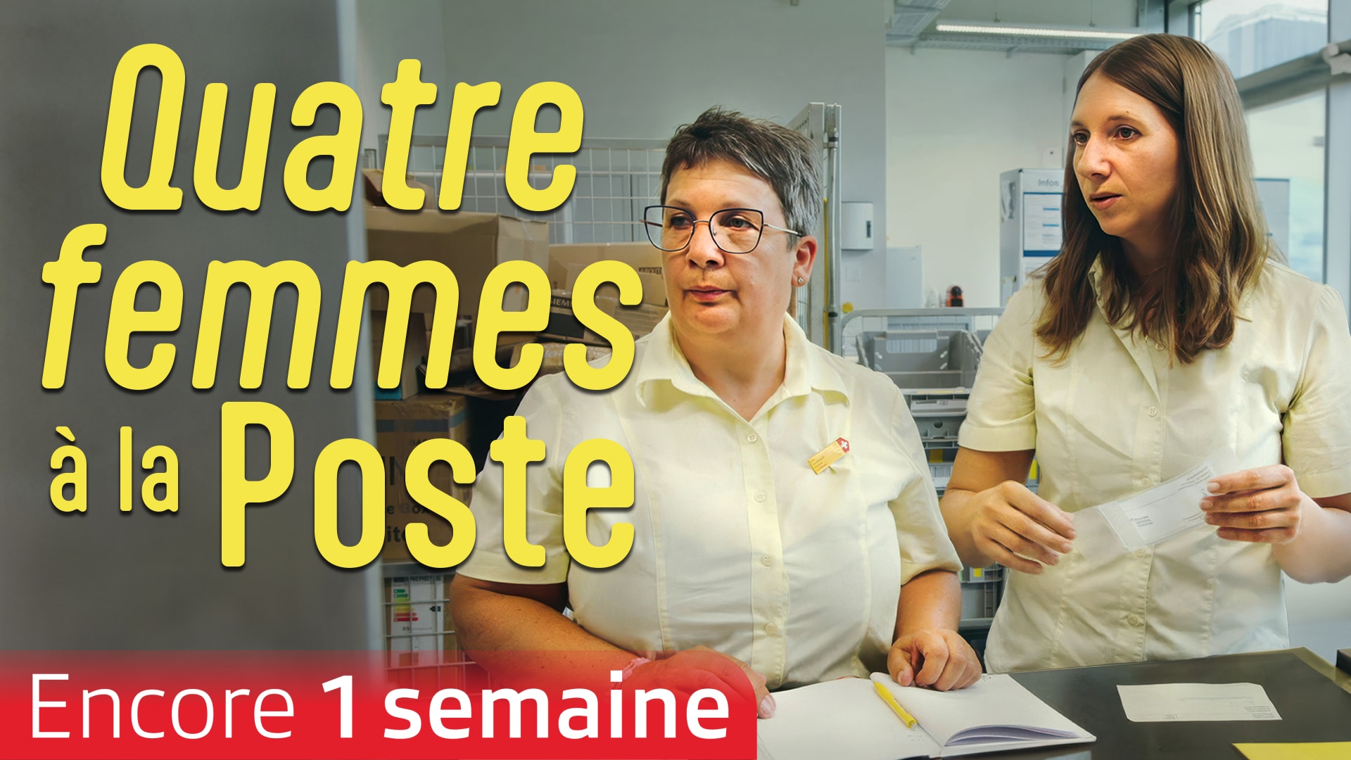 Quatre femmes au service de la poste