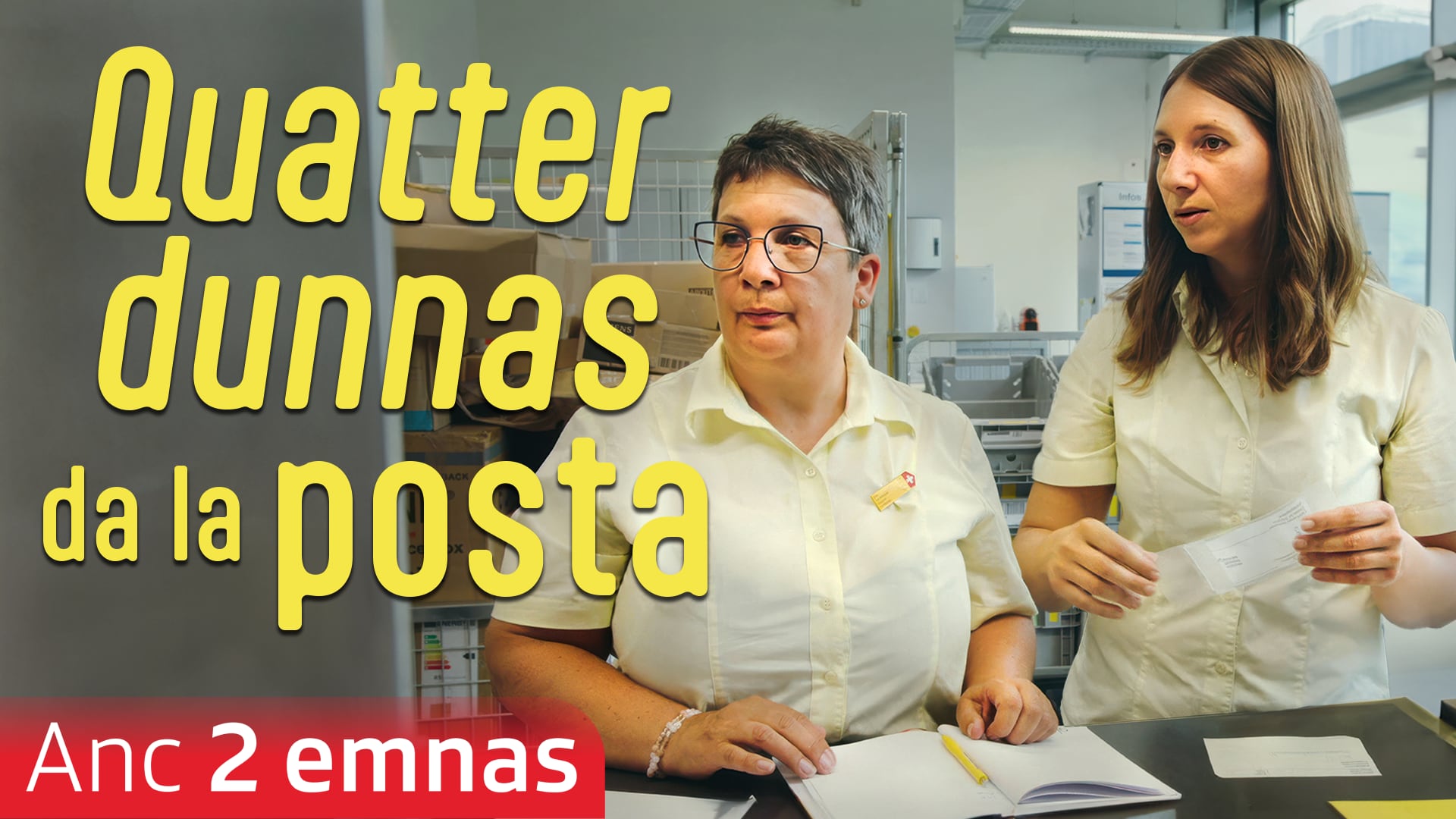 Quatter dunnas da la posta