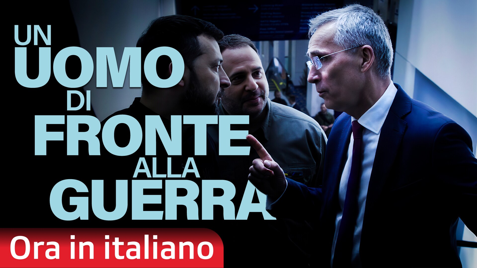 Un uomo di fronte alla guerra