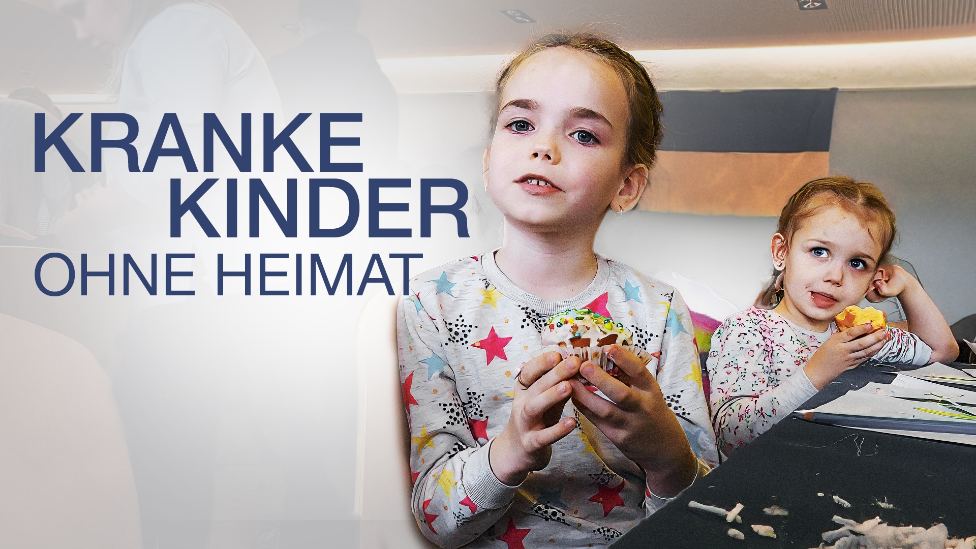 Kranke Kinder ohne Heimat