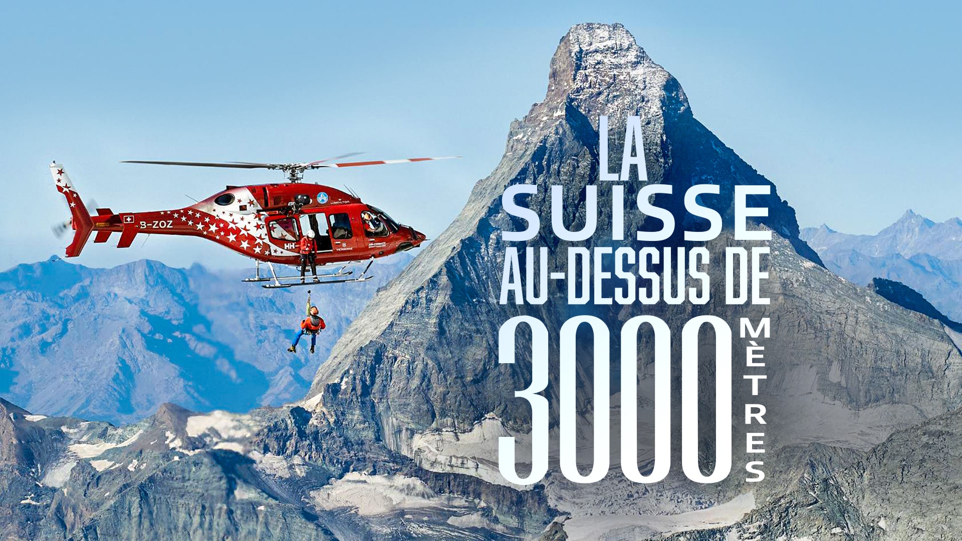 La Suisse au-dessus de 3000 mètres