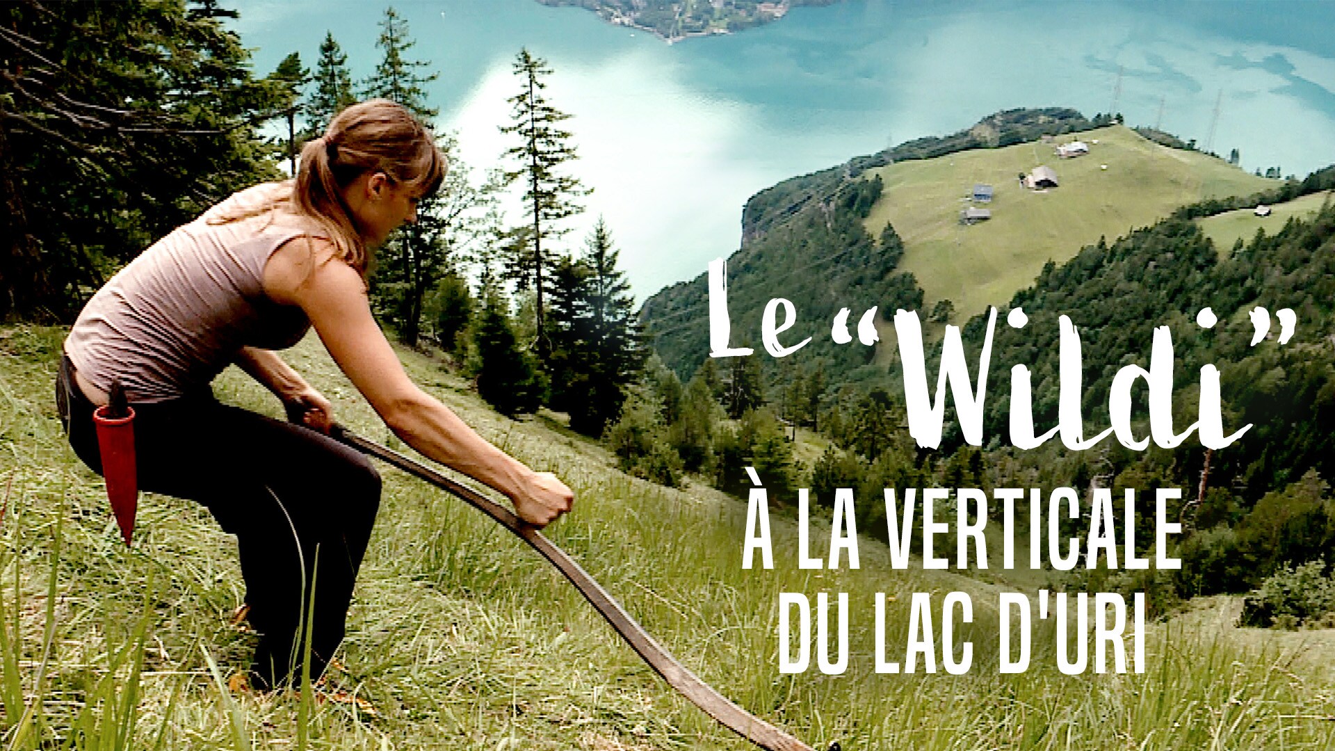 Le  "Wildi" à la verticale du Lac d'Uri