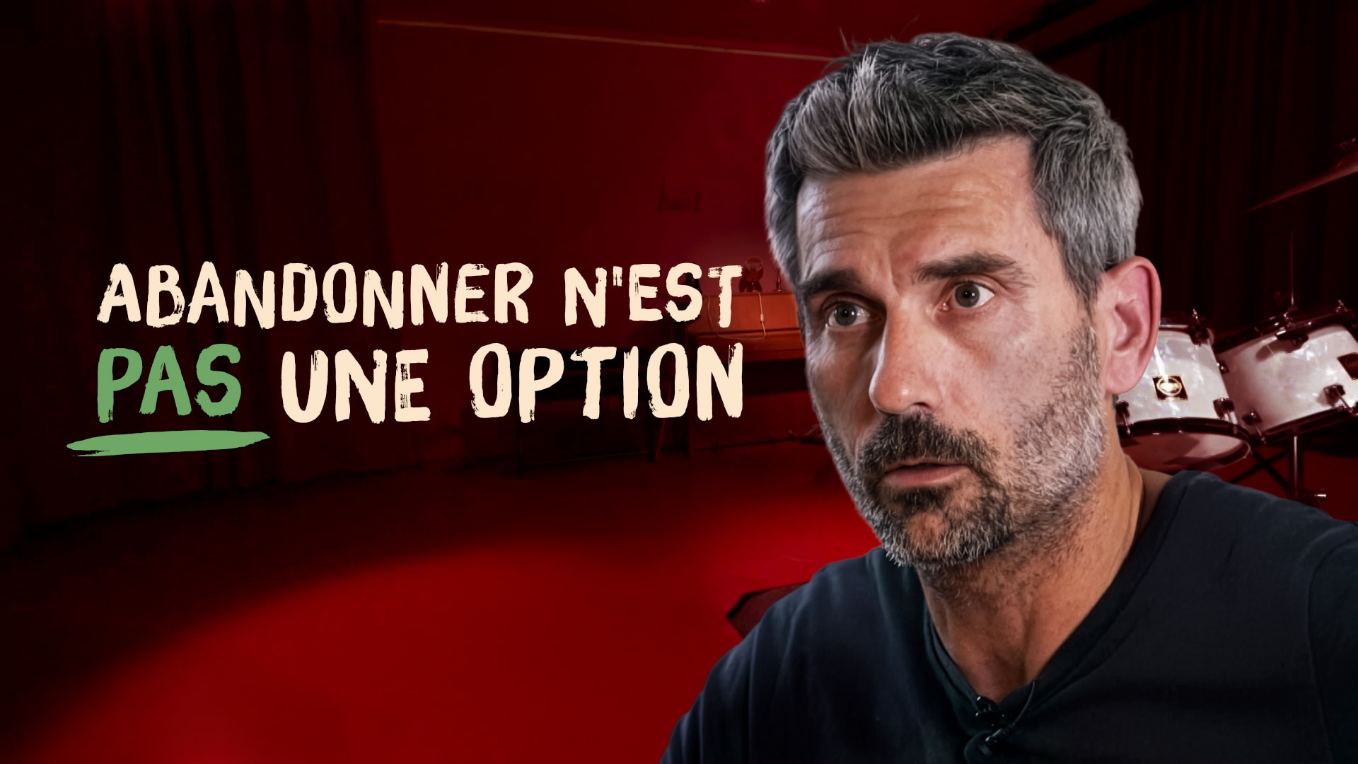 Abandonner n'est pas une option