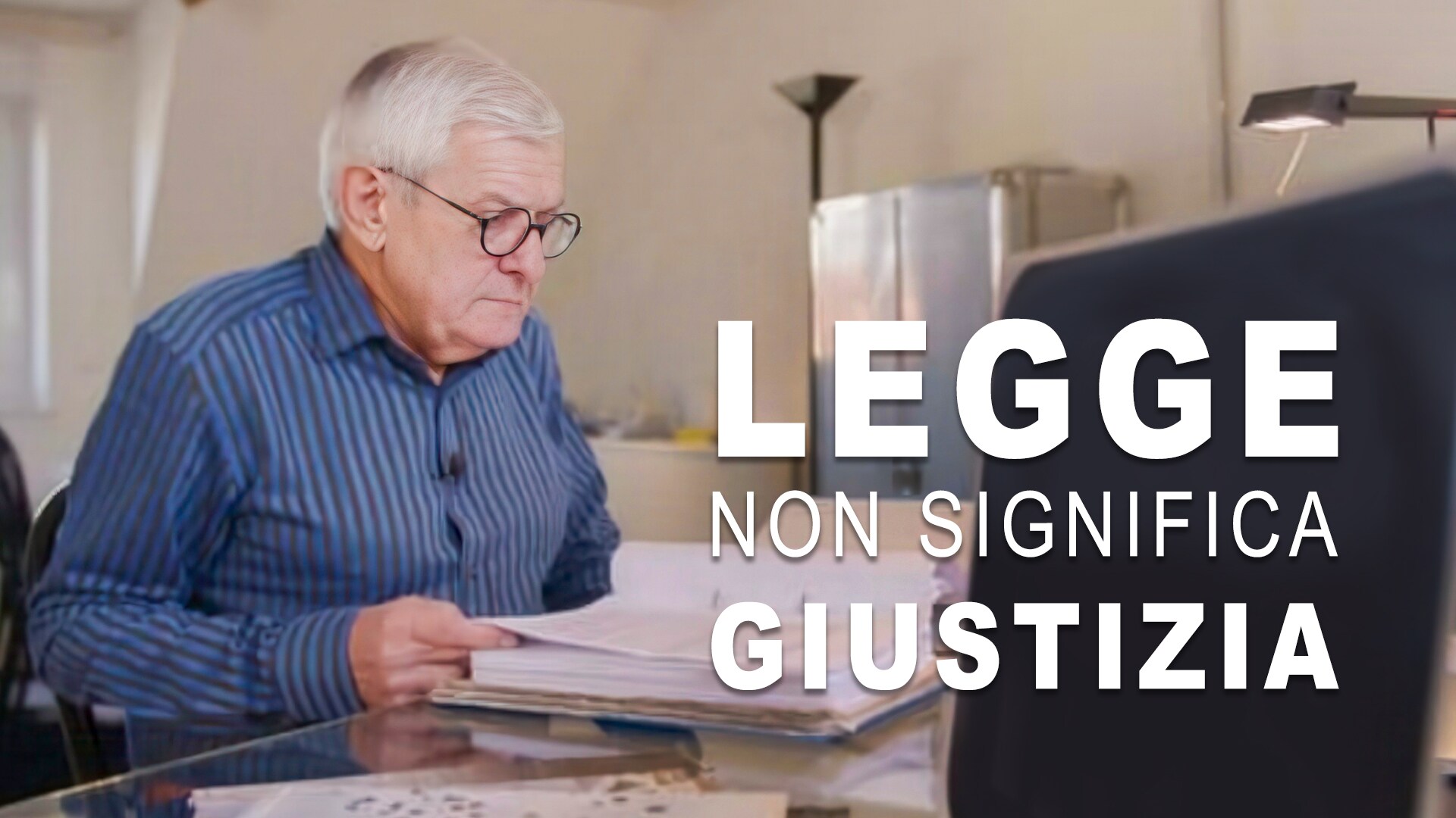 Legge non significa giustizia