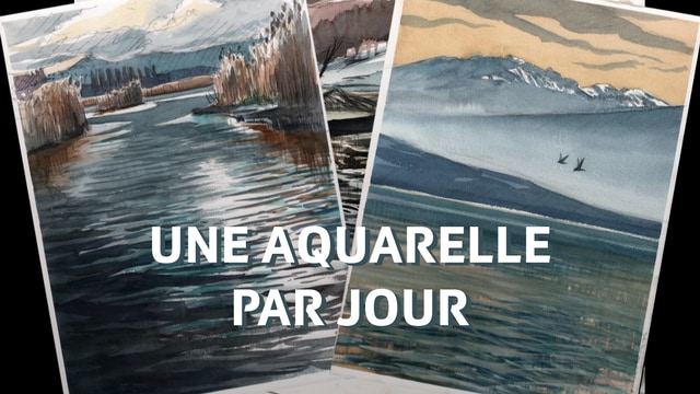 Une aquarelle par jour