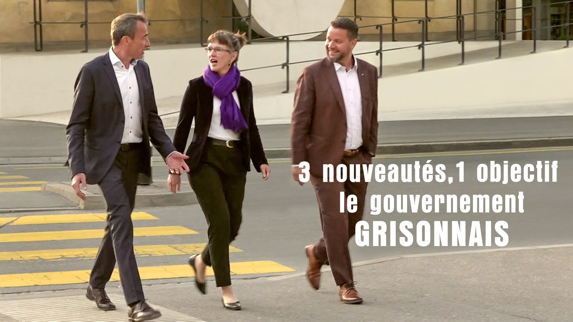 Trois nouveautés, un objectif : le gouvernement grisonnais