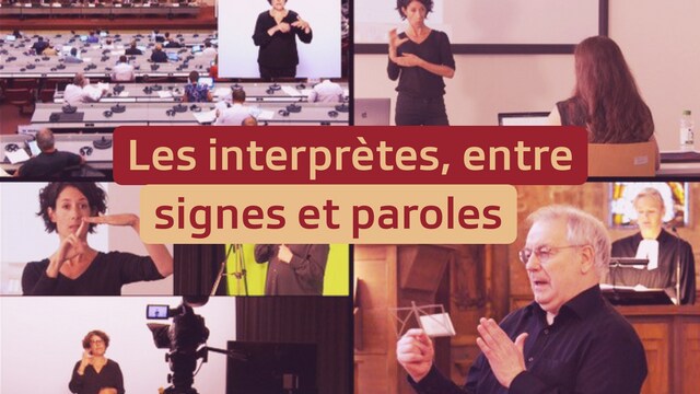 Les interprètes, entre signes et paroles